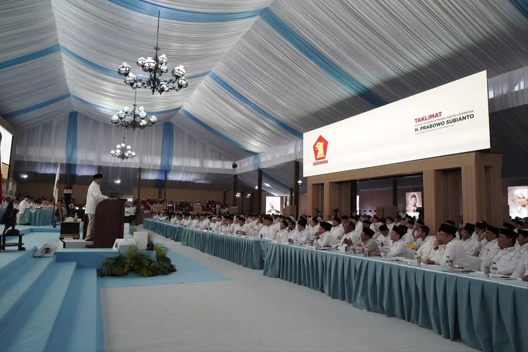Prabowo Berkumpul di Hambalang: Apa yang Dibicarakan dengan Kader Legislatif Gerindra?