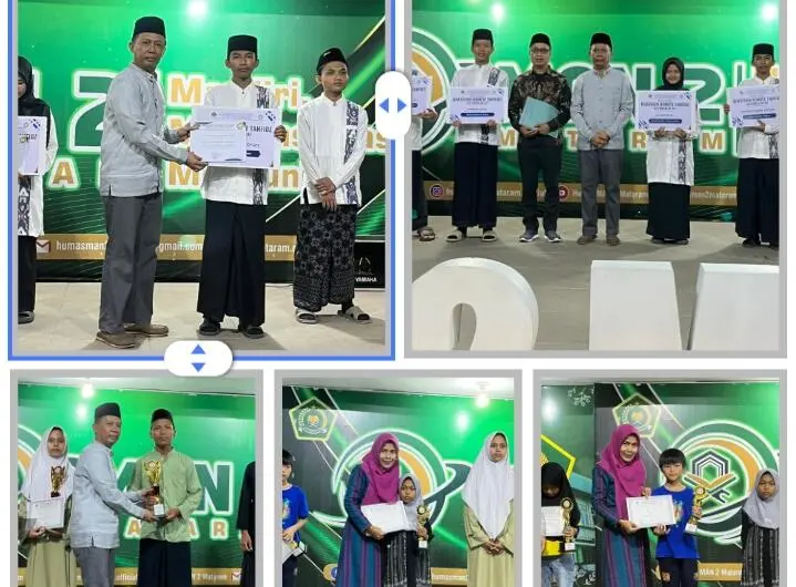 Wow! Gebyar Puncak Hari Santri Nasional di MAN 2 Mataram, Berlangsung Meriah, Sukses dan Full Atraksi