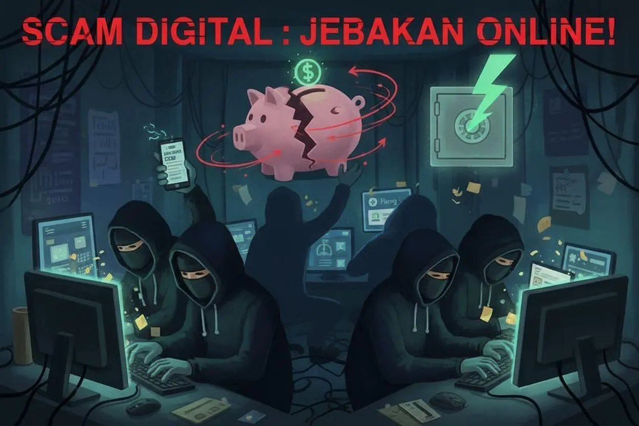Uang Masyarakat Hilang Capai Rp7 Triliun Akibat Maraknya Scam dan Penipuan Online