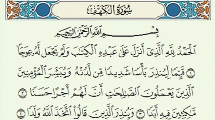 Jangan Sampai Ditinggalkan, Ini Keutamaan Membaca Surat Al-Kahfi di Hari Jumat