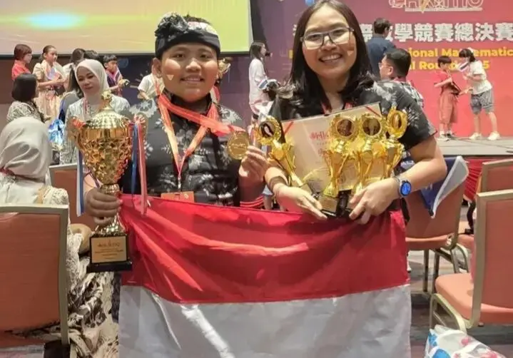 Menakjubkan! Siswa Asal Lombok Kalahkan 20 Negara di Ajang Olimpiade Matematika Internasional HKIMO 2025, Ada 6 Medali Diraihnya!