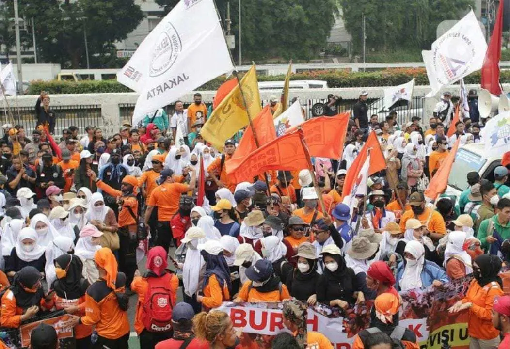 Jakarta Terancam Lumpuh! 10 Ribu Buruh Gelar Demo pada 28 Agustus, Ini Tuntutannya!