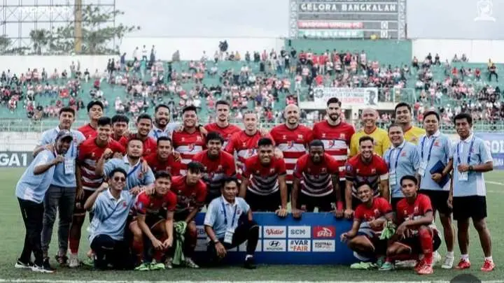 Tak Mau Ketinggalan! Madura United Siapkan Semangat Baru di Musim Baru Liga 1 2024-2026