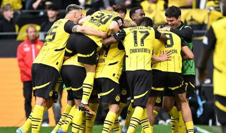KEREN! Dortmund Rebut Tempat Terakhir di Liga Champions melalui Kemenangan Atas Kiel di Akhir Musim
