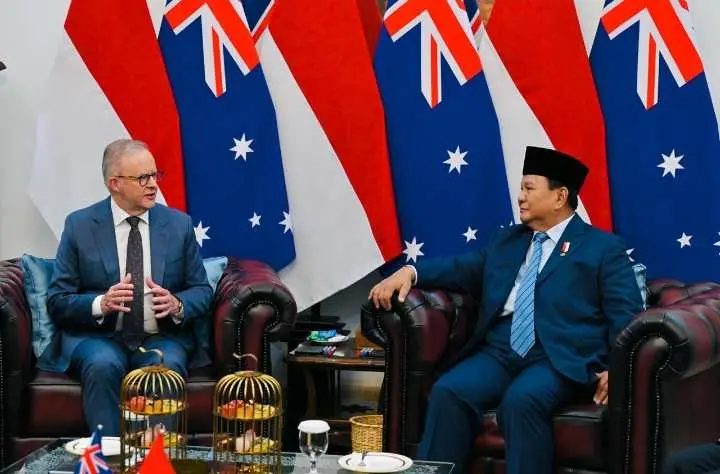 Ini Kata Presiden Prabowo Saat Indonesia Negara Pertama Dikunjungi  Australia Anthony Albanese