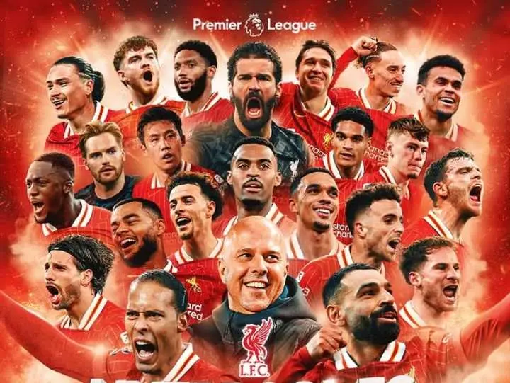 Amazing! Liverpool Kini Menyamai Prestasi Musuh Abadinya Manchester United sebagai Juara Liga Inggris
