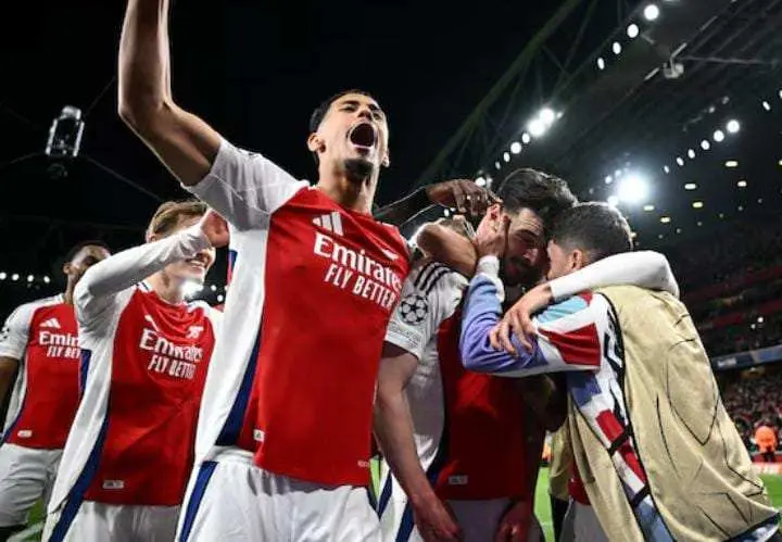 Kemenangan Arsenal Atas Real Madrid Pastikan 5 Tim Liga Primer Inggris Melaju ke Liga Champions