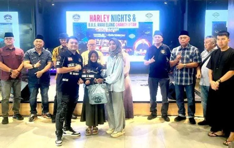 Anak Elang Harley-Davidson Tebar Kebaikan di Bulan Ramadan Lewat Charity Iftar