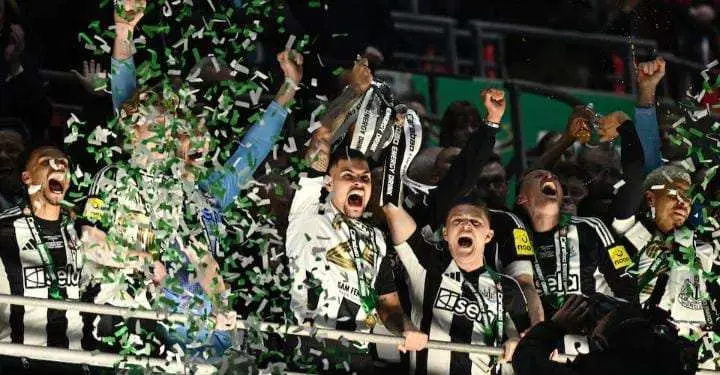 Newcastle Sukses Menangkan Piala Liga, Sang Kapten Guimaraes Ungkap Hal Penting Ini