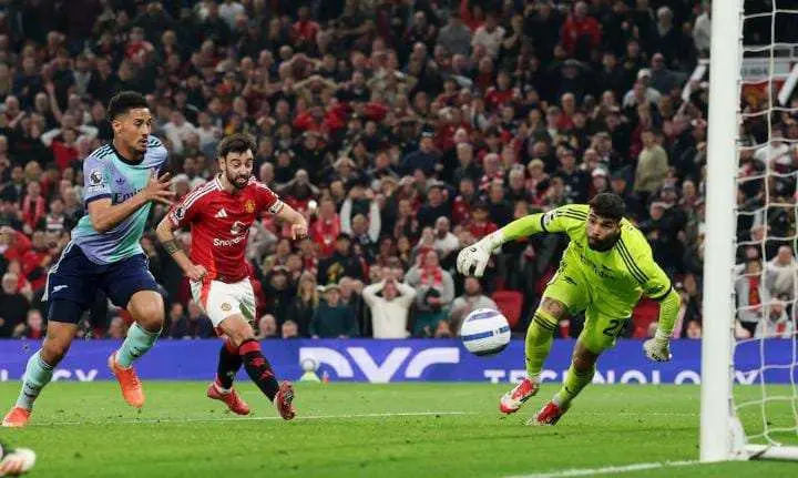 Pupus Harapan Arsenal untuk Kantongi Gelar Juara, Usai Hasil Imbang 1-1 di Kandang MU