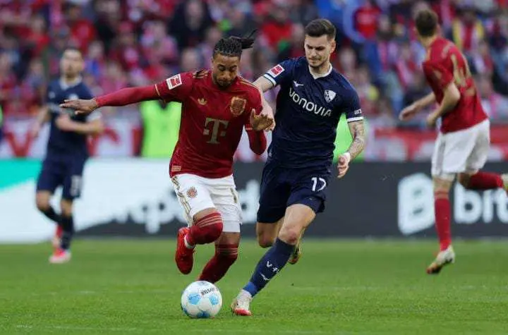 10 Pemain Bayern Munich Sia-siakan keunggulan dua gol, Takluk dari tim tamu Bochum 3-2