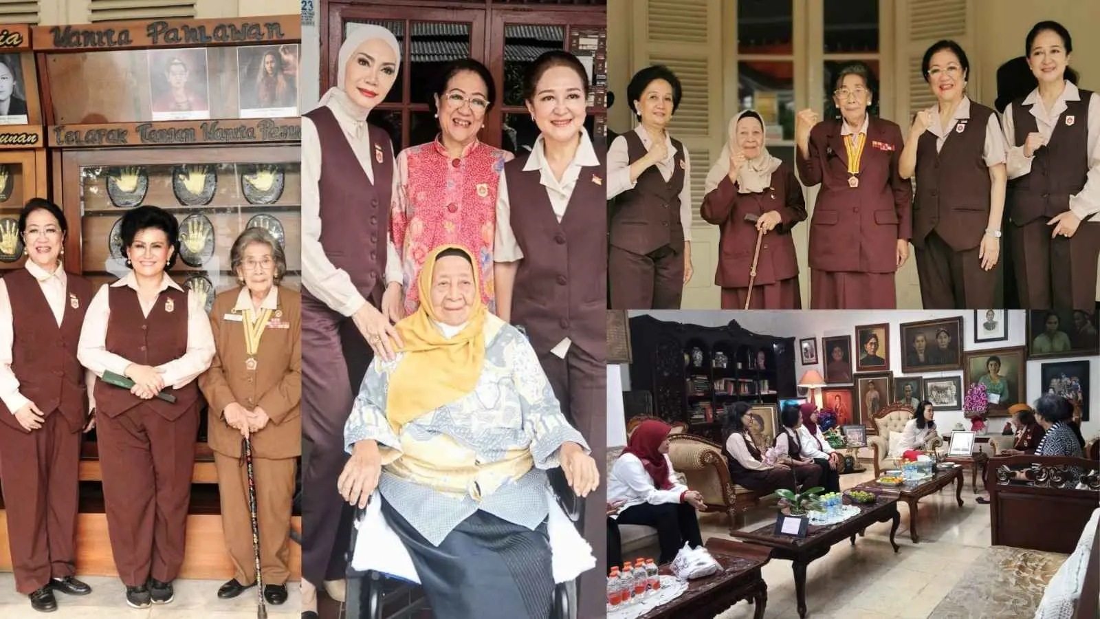 KB Wirawati Catur Panca Bersama KemenPPPA Anjangsana Hari Ibu ke 6 Tokoh Pejuang Perempuan