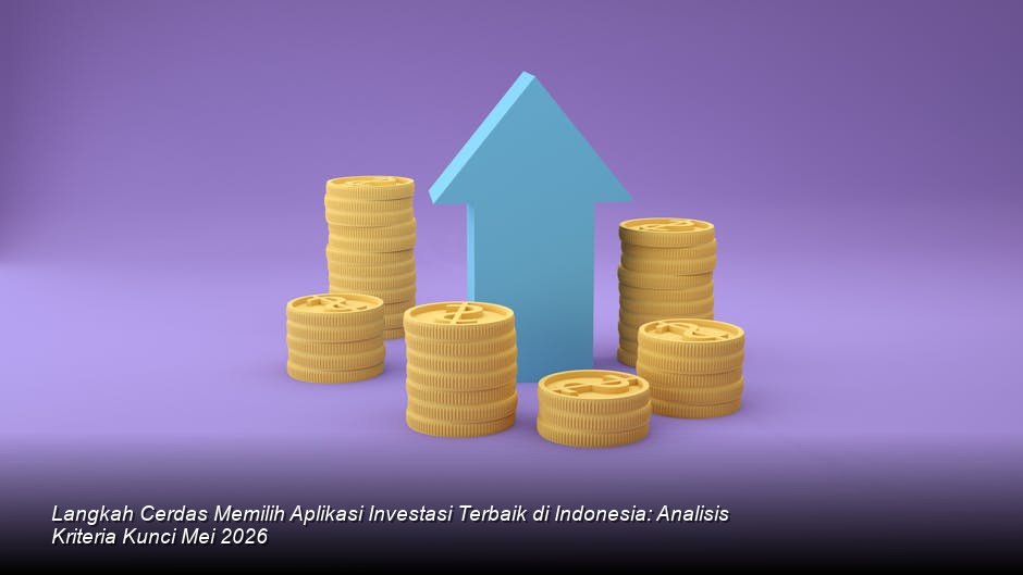 Grafik pertumbuhan aset digital Indonesia yang menunjukkan kenaikan stabil di atas latar belakang gedung bursa efek modern.